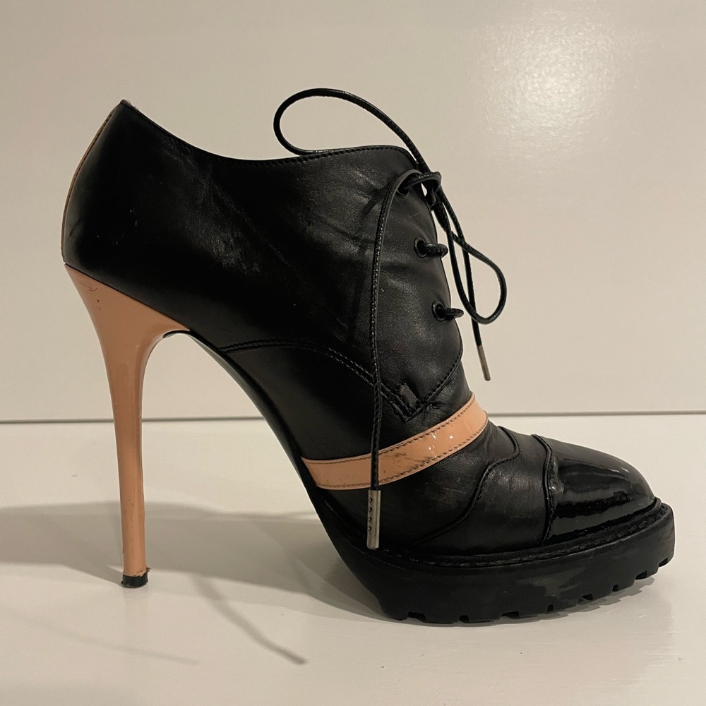 Alexander McQueen Lace-up Stilettos